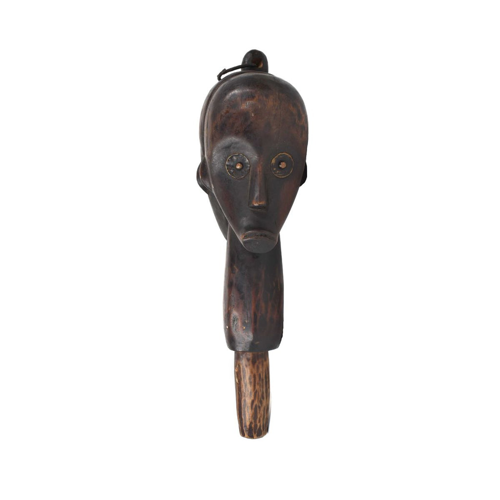 Fang Reliquary Two-Faced Figure Gabon