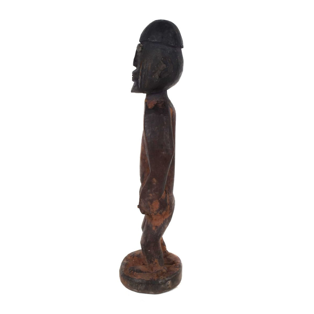 Yoruba Ibeji Male Miniature Figure 10.5 Inch Nigeria