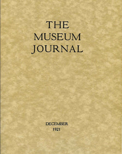 The Museum Journal December 1921