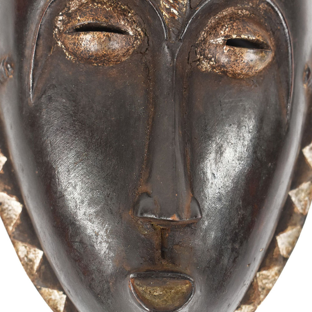 Yaure Wood Mask with Horns