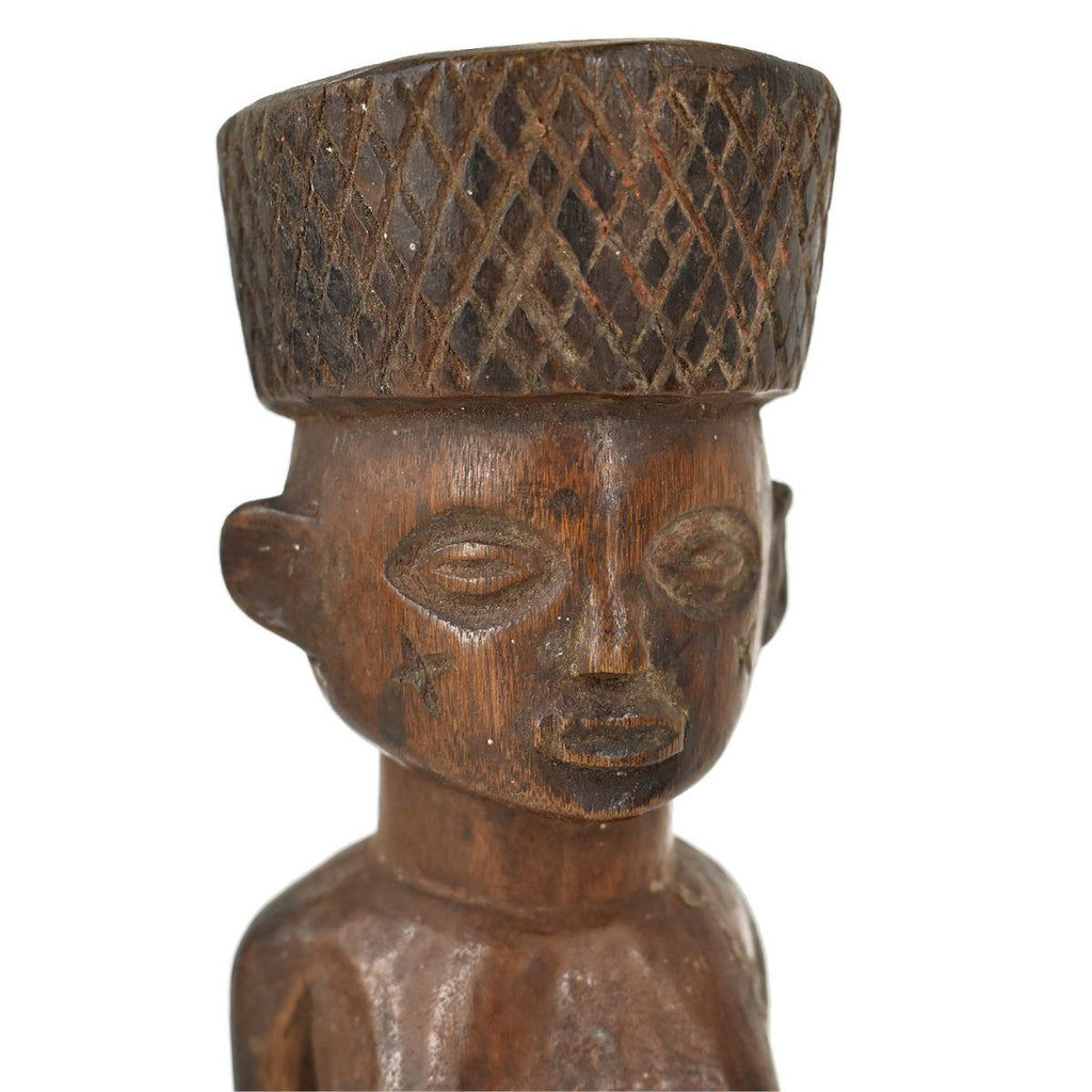 Mbole Standing Female Miniature Figure Congo