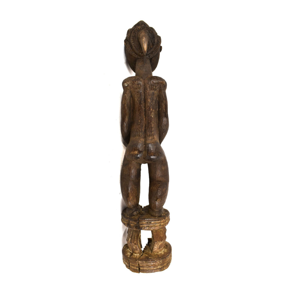 Baule Female Maternity Figure Côte d'Ivoire