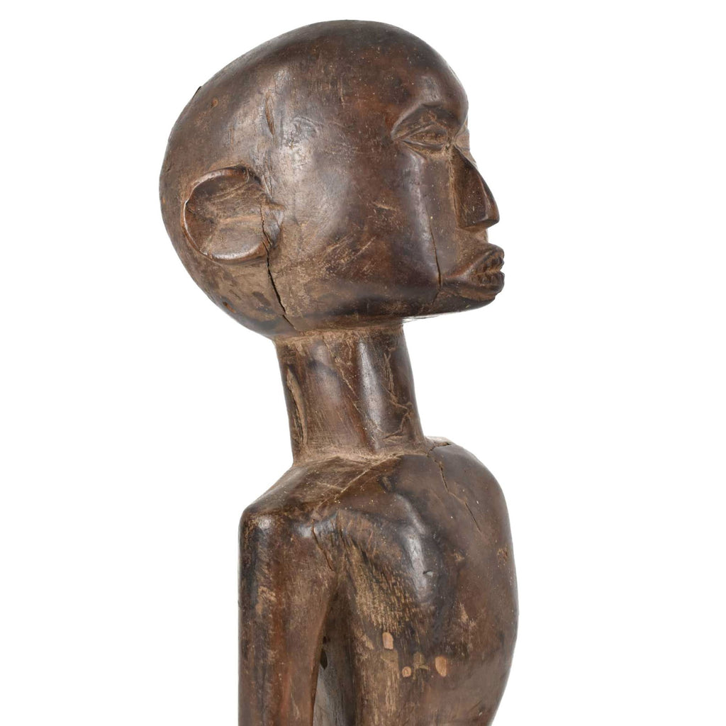 Nyamwezi Wood Figure on Custom Base Tanzania