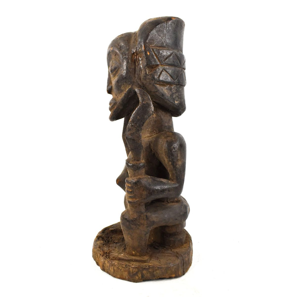 Hemba Standing Male Warrior Figure Congo