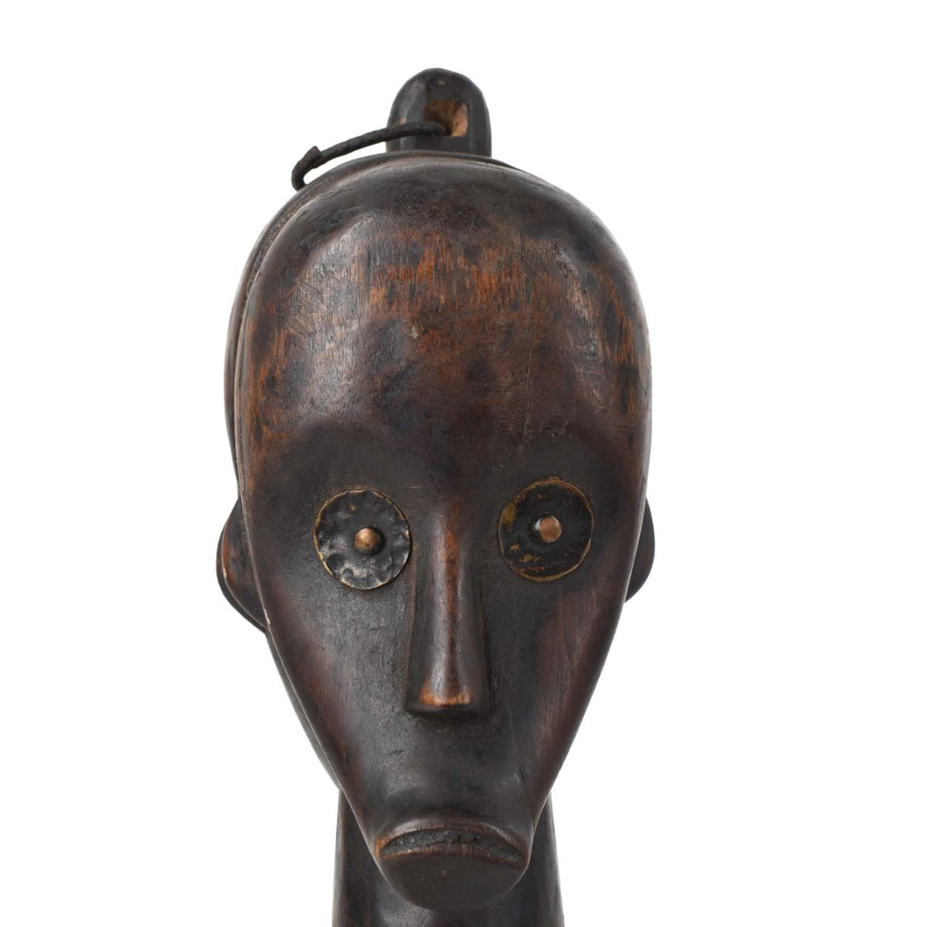 Fang Reliquary Two-Faced Figure Gabon