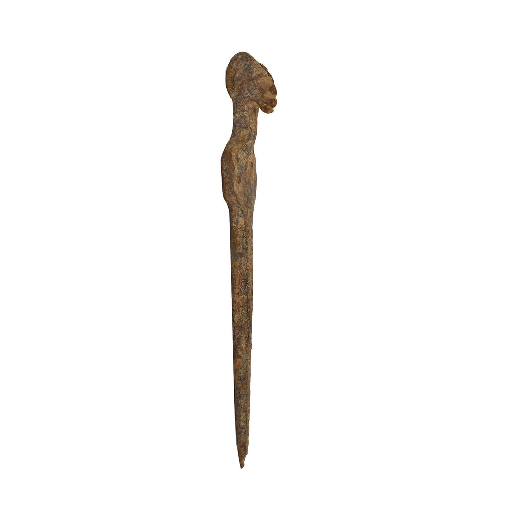 Bamana Iron Figural Hairpin Mali