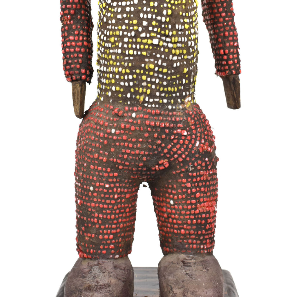 Nyamwezi Beaded Doll on Custom Base Tanzania