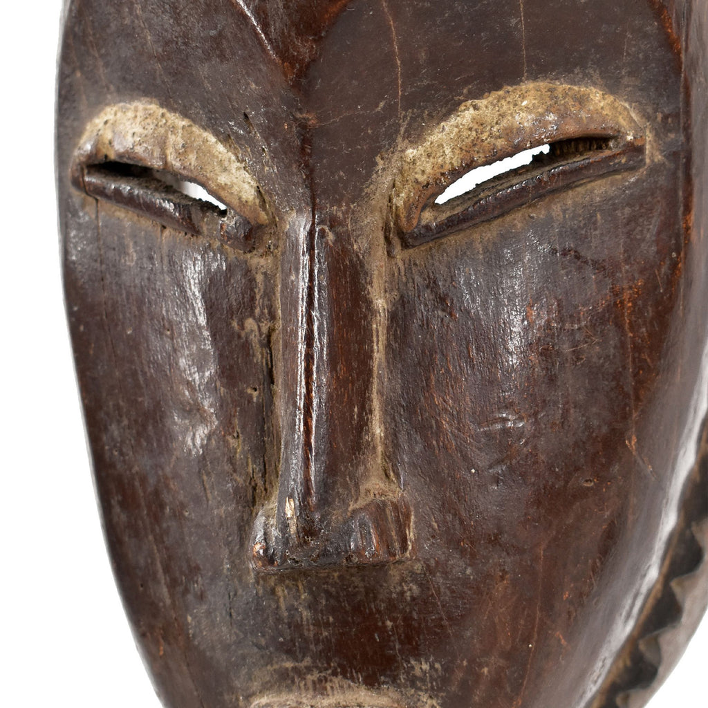 Guro Yaure Portrait Mask on Custom Stand Côte d'Ivoire