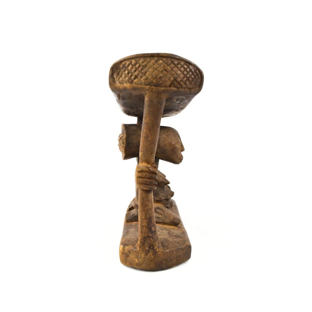 Luba Figural Miniature Headrest Congo