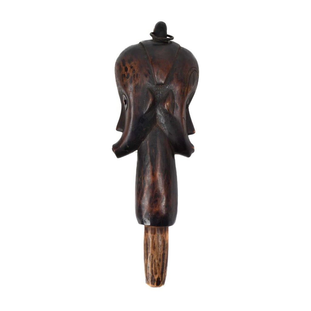 Fang Reliquary Two-Faced Figure Gabon