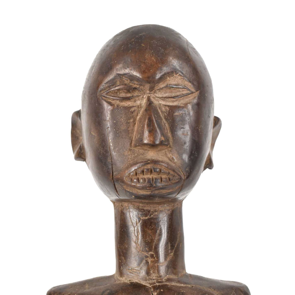 Nyamwezi Wood Figure on Custom Base Tanzania
