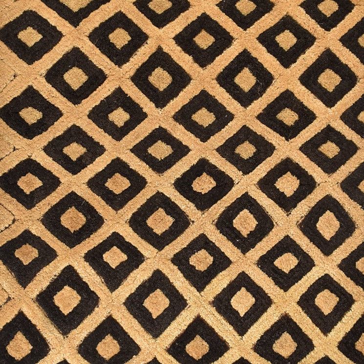 Kuba Square Textile Closeup
