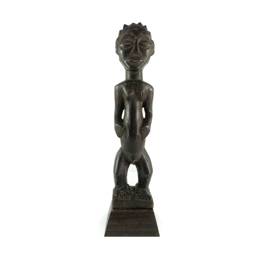 Luba Female Miniature Figure 11.75 Inch Congo