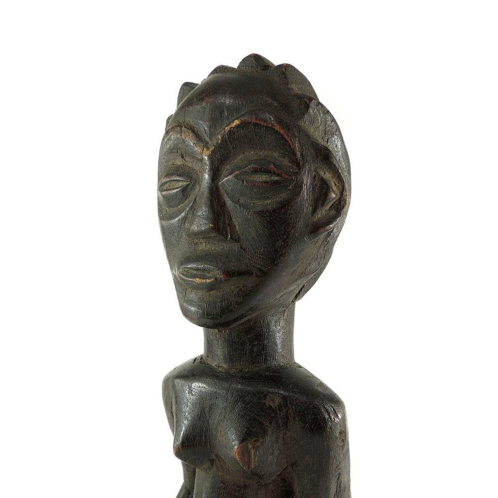 Luba Female Miniature Figure 11.75 Inch Congo