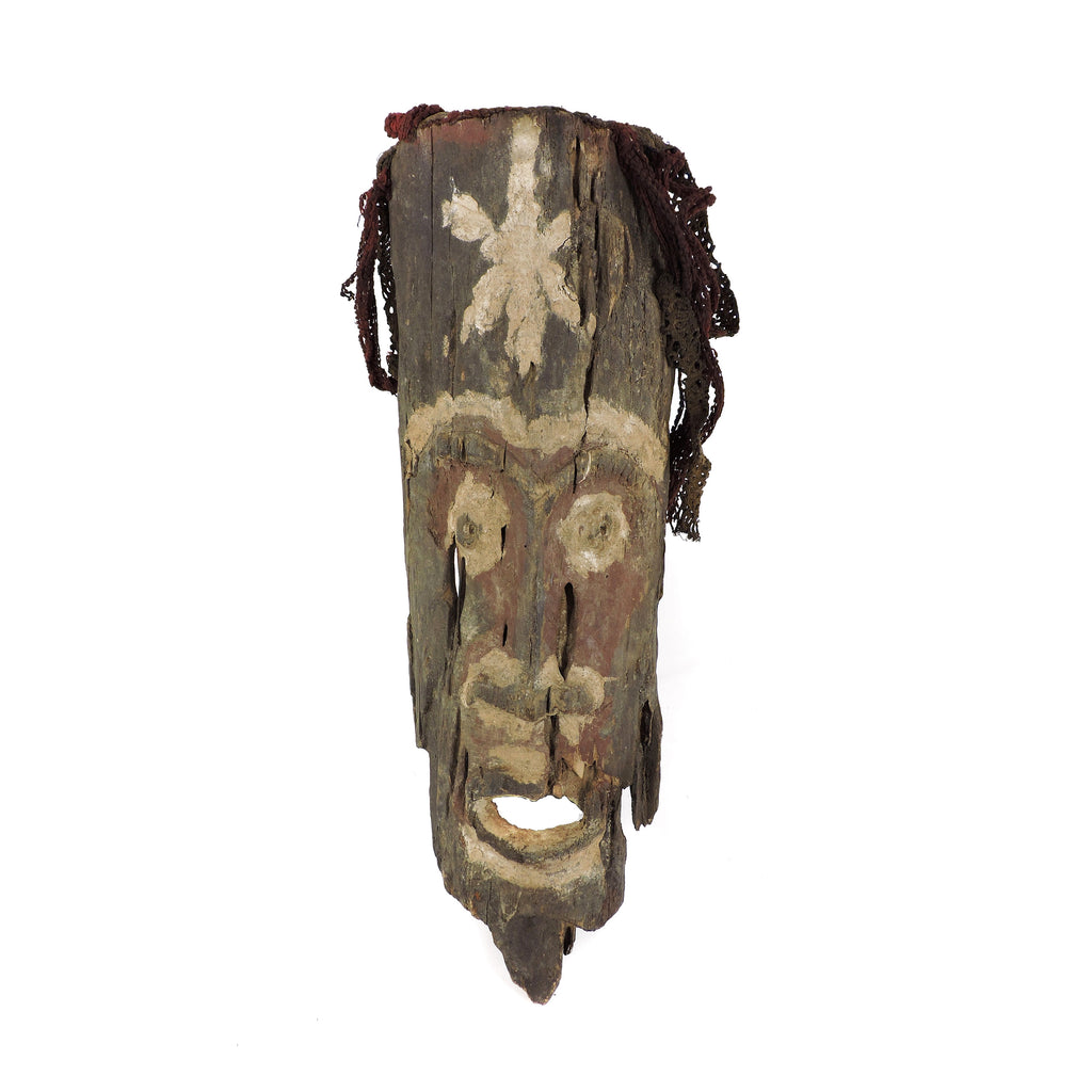 Bamun Bark Mask Cameroon Grasslands