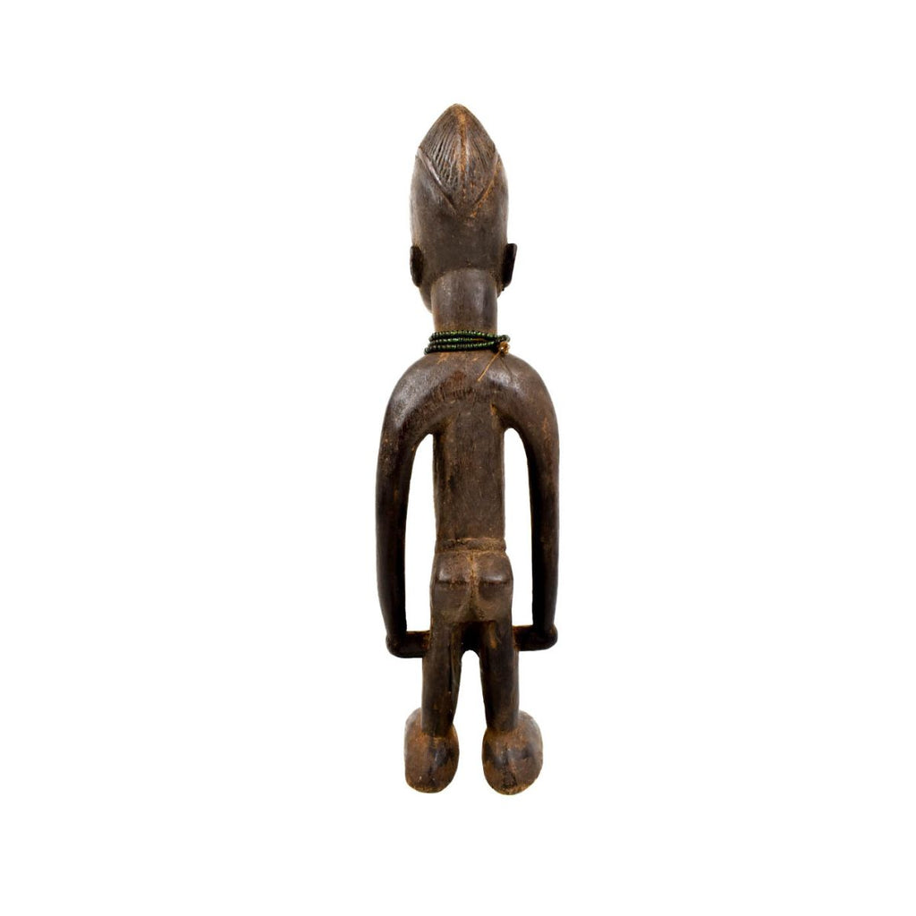 Yoruba Standing Wood Figure 13 Inch Nigeria