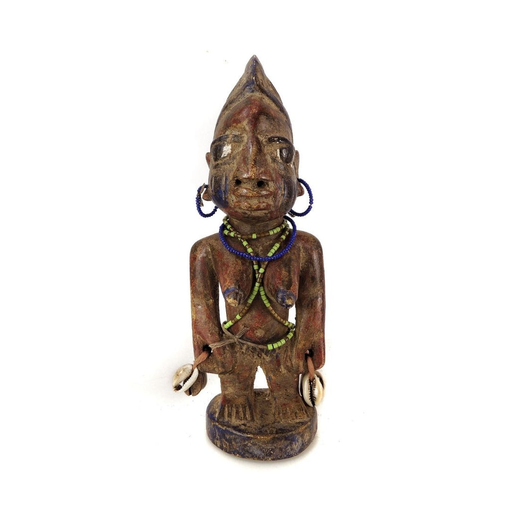 Yoruba Ibeji Female Miniature Figure Nigeria