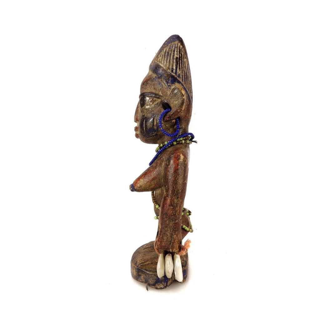 Yoruba Ibeji Female Miniature Figure Nigeria