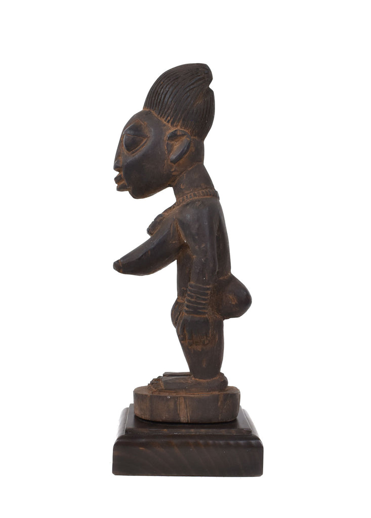 Yoruba Ibeji Female Miniature Figure 14 Inch Nigeria