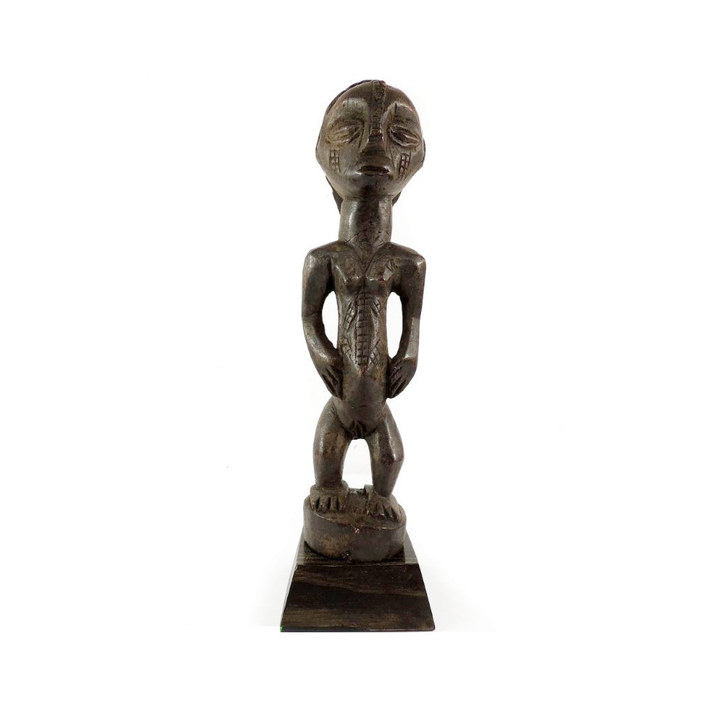 Tabwa Female Miniature Figure 12 Inch Congo