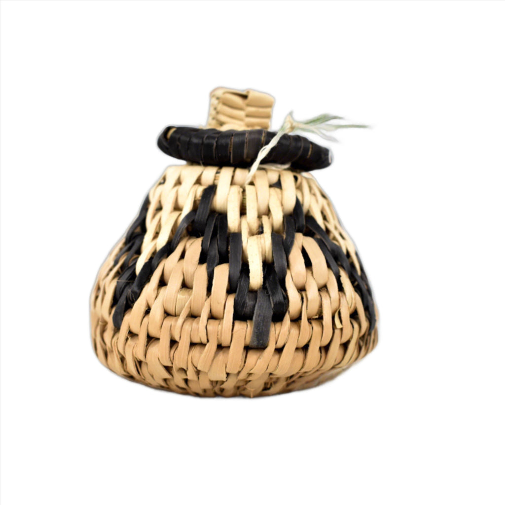 Zulu Miniature Herb Basket South Africa 3 Inch