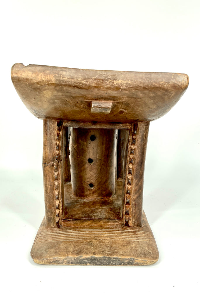 Asante Dwa Wood Stool Throne Ghana