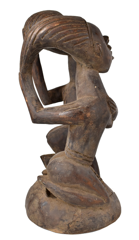 Yoruba Figures Couple Attached Nigeria