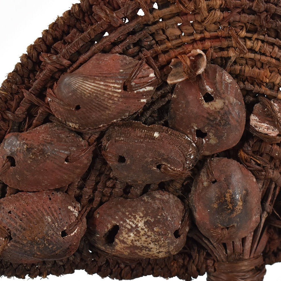 Lega Bwami Society Hat with Shells Congo