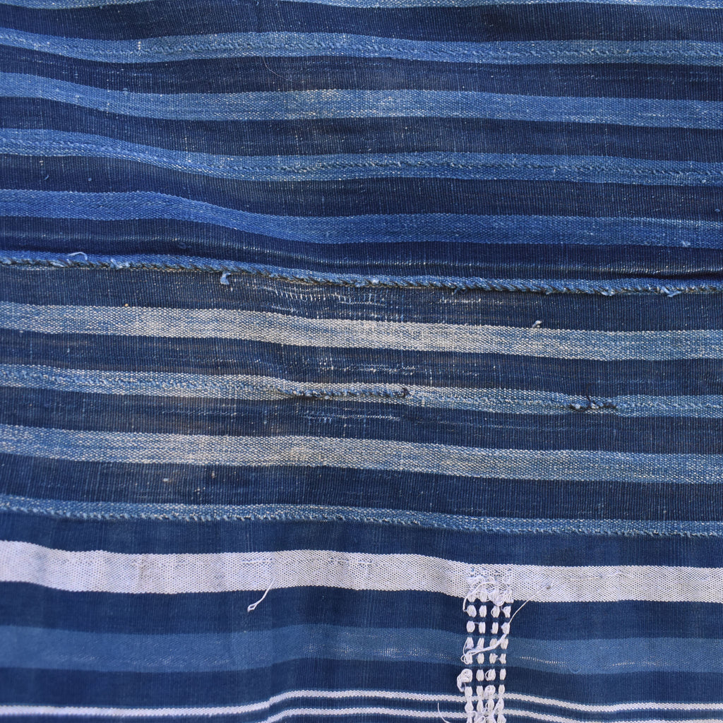 Indigo Textile Dogon or Mossi 58x30 Inch