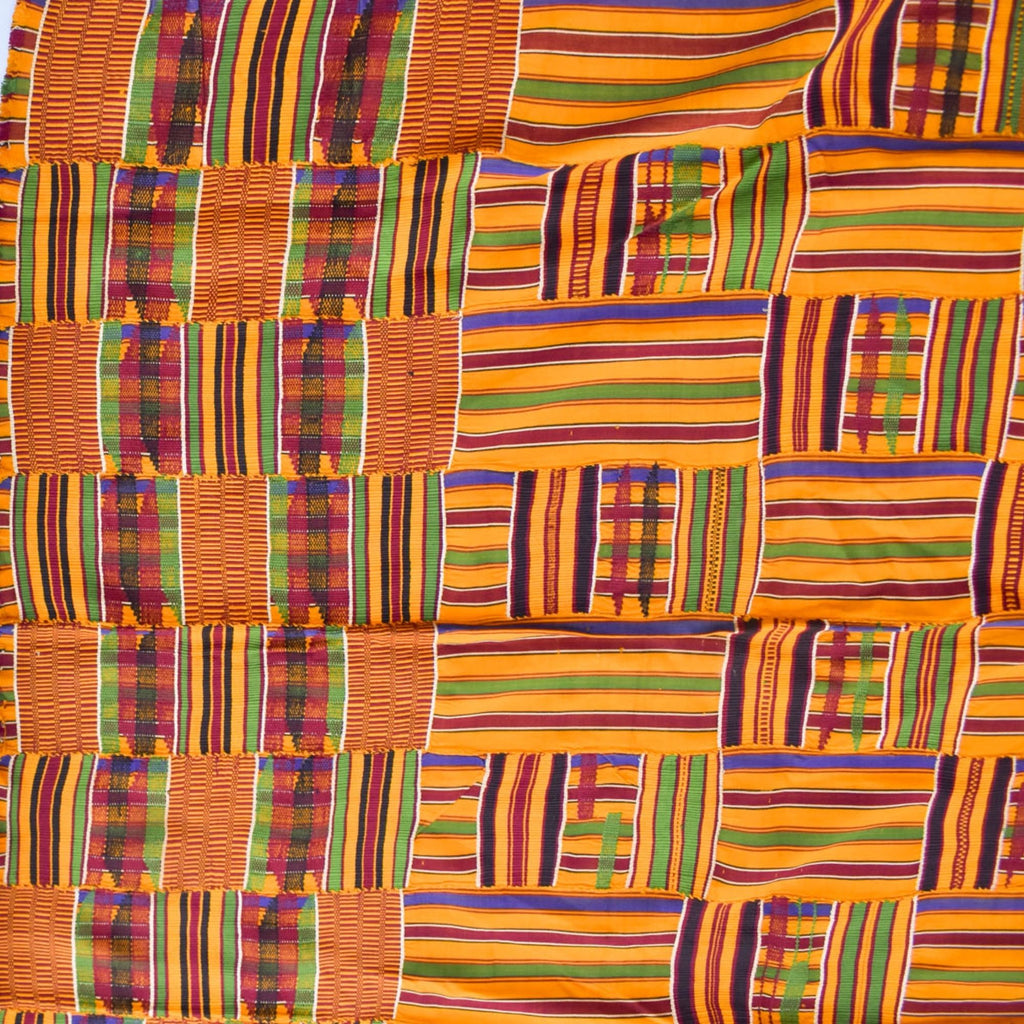 Kente Cloth Women's Ghana 64x39 Inch