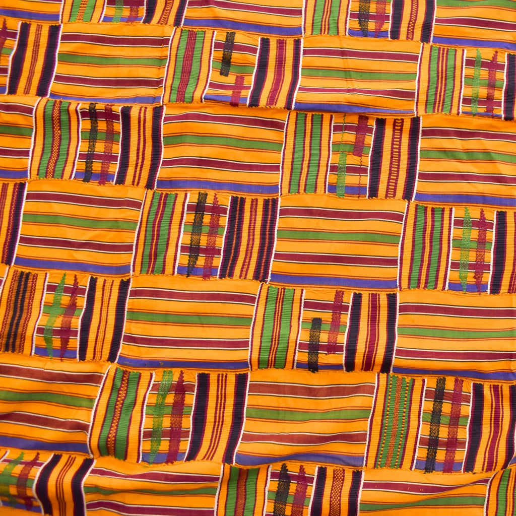 Kente Cloth Women's Ghana 64x39 Inch