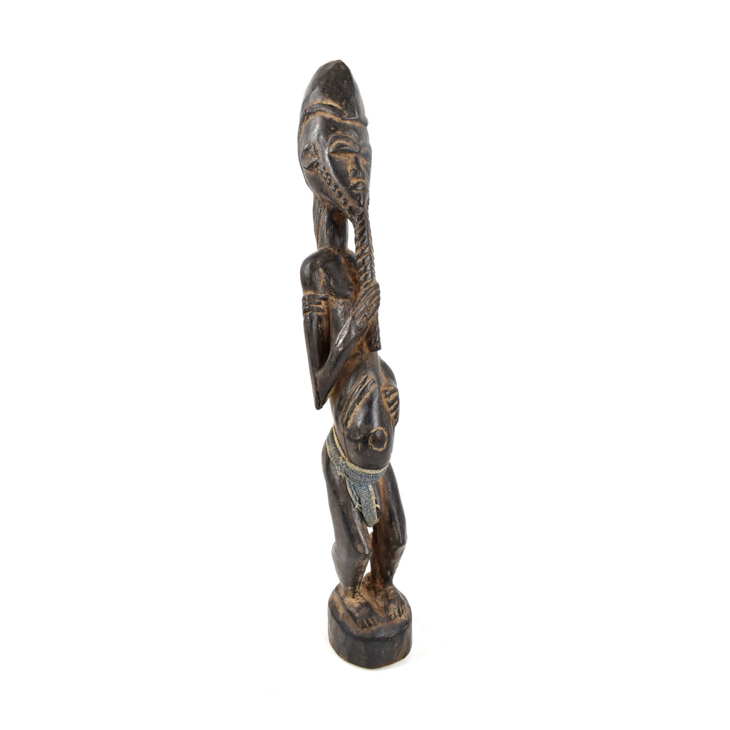 Baule Spirit Spouse Figure on Base Congo