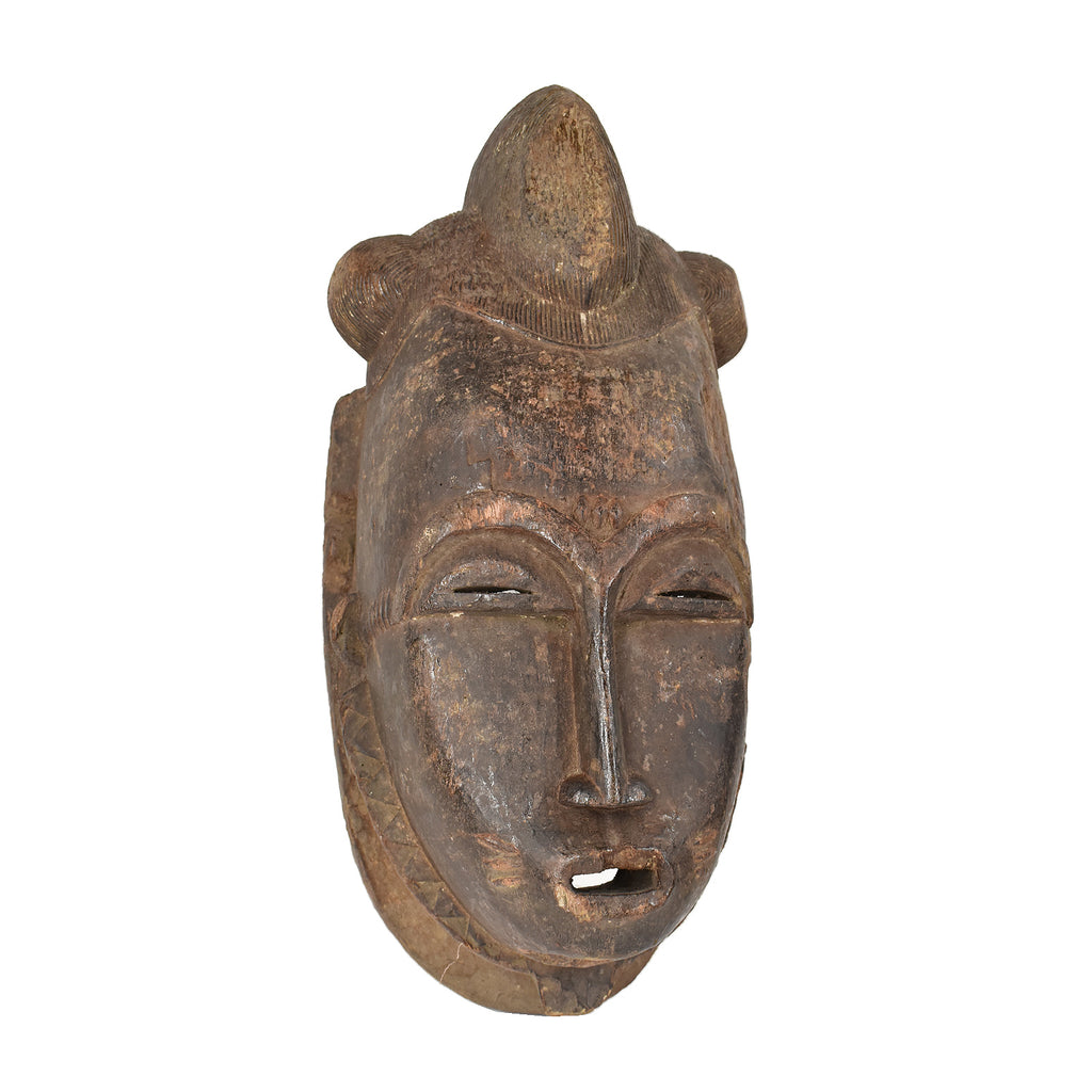 Baule Portrait Mask Kpan Mblo Côte d'Ivoire