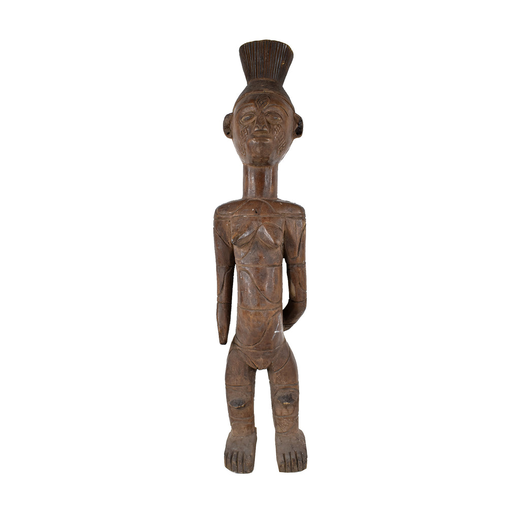 Mangbetu Standing Female Figure Congo