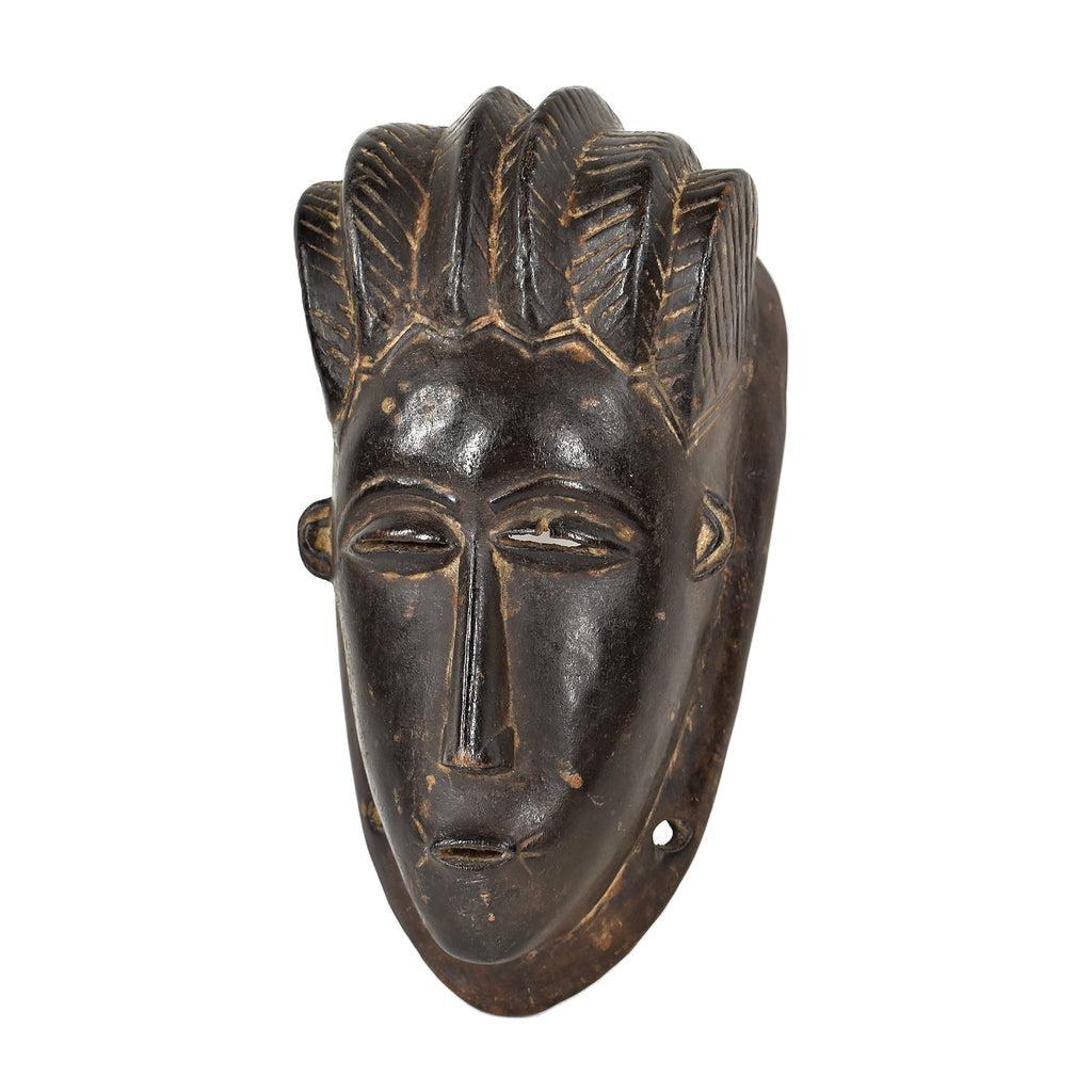 Baule Portrait Mask Kpan Mblo Côte d'Ivoire