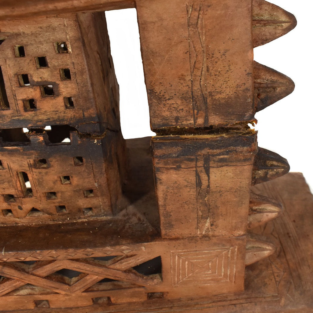 Asante Dwa Wood Stool Throne Ghana