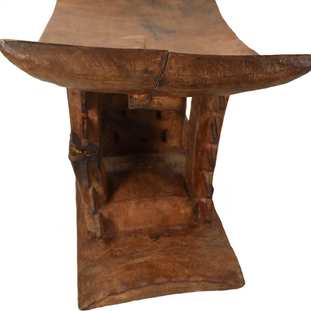 Asante Dwa Wood Stool Throne Ghana