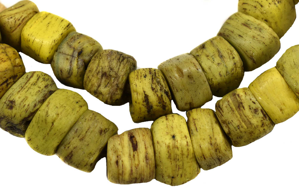 Yellow Hebron Trade Beads