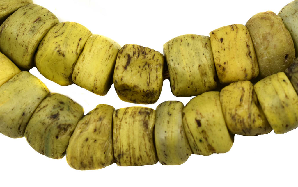 Yellow Hebron Trade Beads