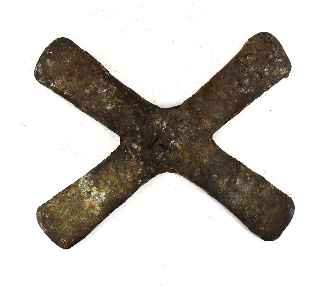 Katanga Cross Currency Copper Alloy Congo