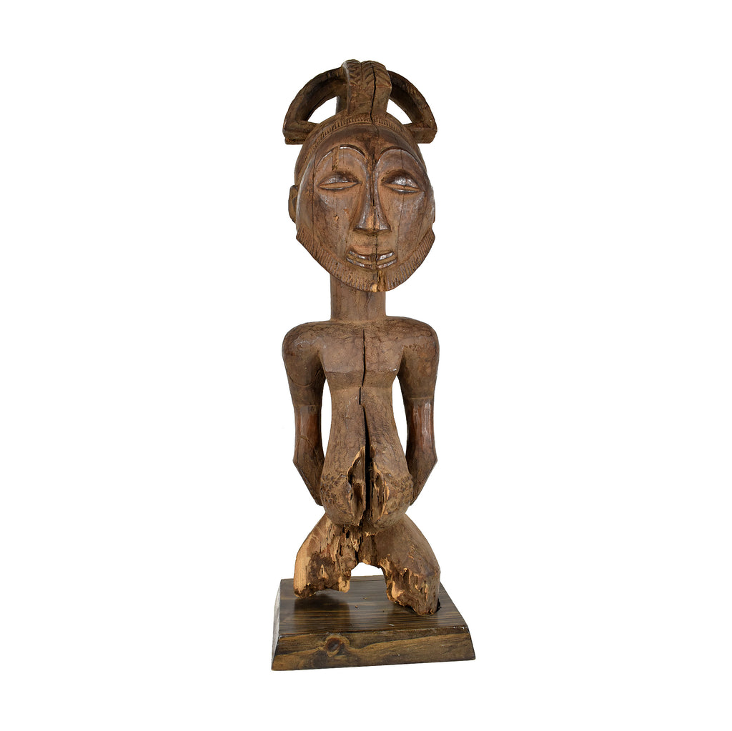 Hemba Standing Figure on Custom Base Congo