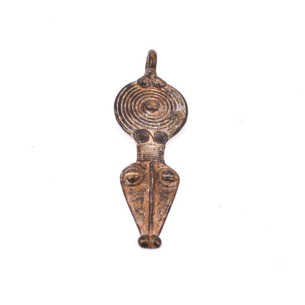 Mixed lot (10 items): Ten metal objects from West Africa, all made of  yellow cast-alloy (brass) with 'waste mould' casting and partly engraved. -  Tribal Art 2015/05/26 - Estimate: EUR 800 to EUR 1,000 - Dorotheum