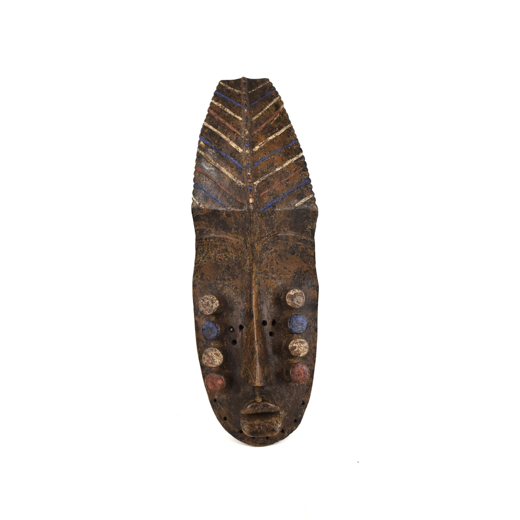 Grebo Mask with Eight Tubular Eyes Liberia