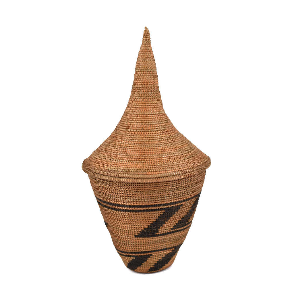 Tutsi Basket with Lid Rwanda