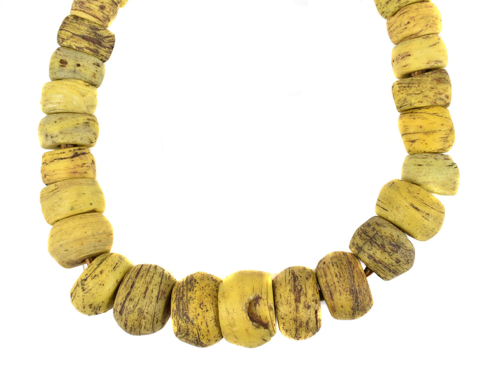 Yellow Hebron Trade Beads