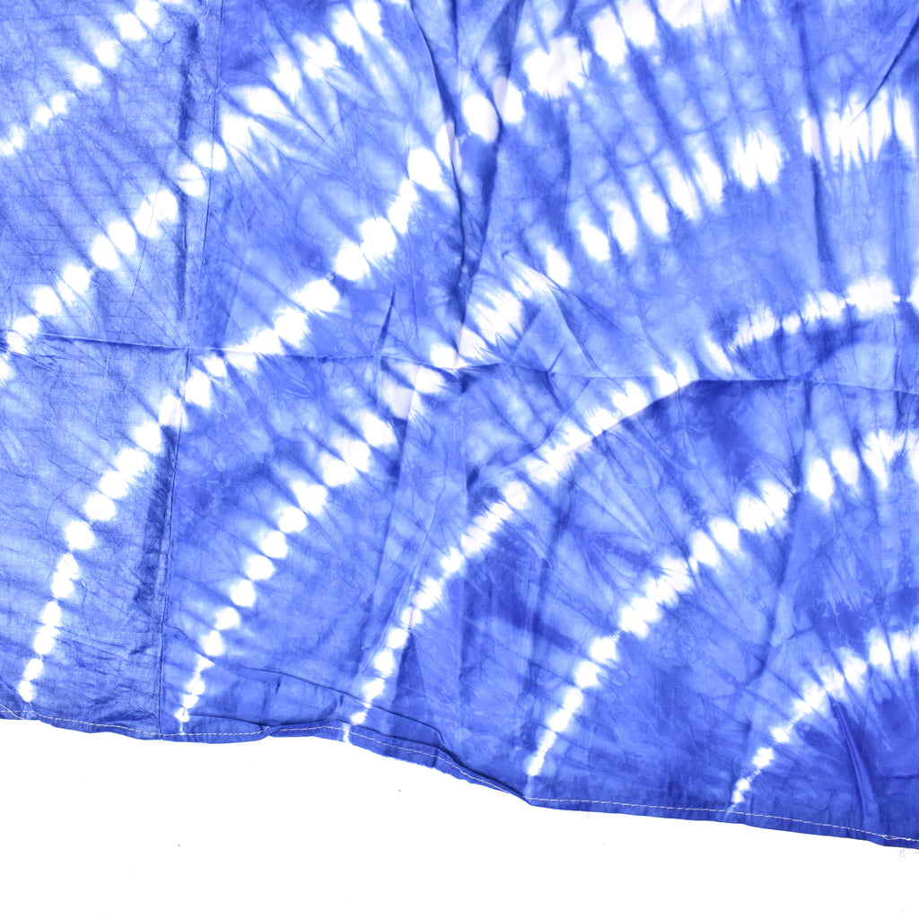 Blue Yoruba Tie-Dyed Textile Nigeria 59.5x48 inch