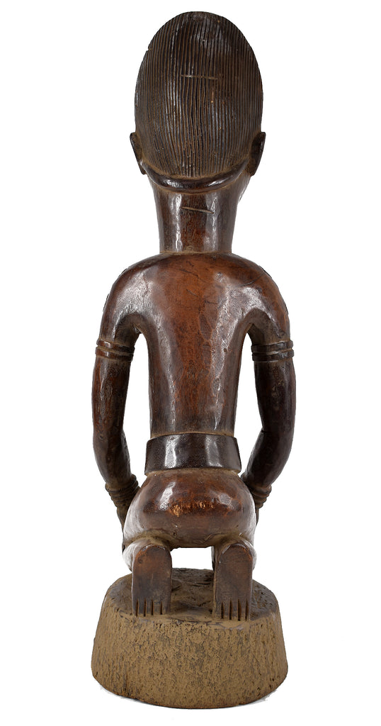 Yombe Kneeling Figure Gabon