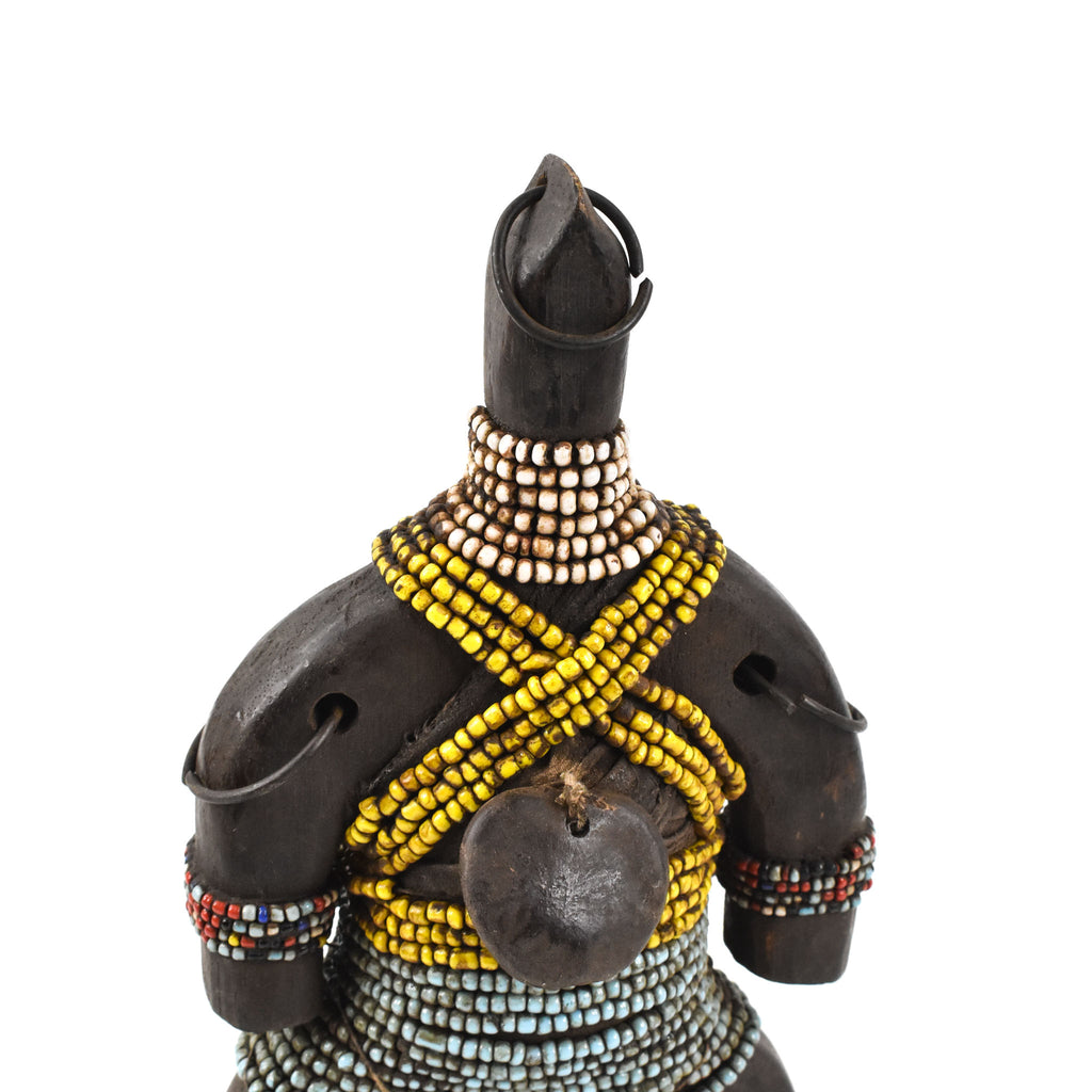 Namchi Namji Beaded Fertility Doll Cameroon