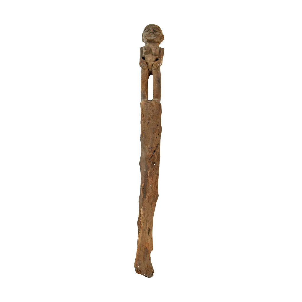 Luba Figural Staff Congo