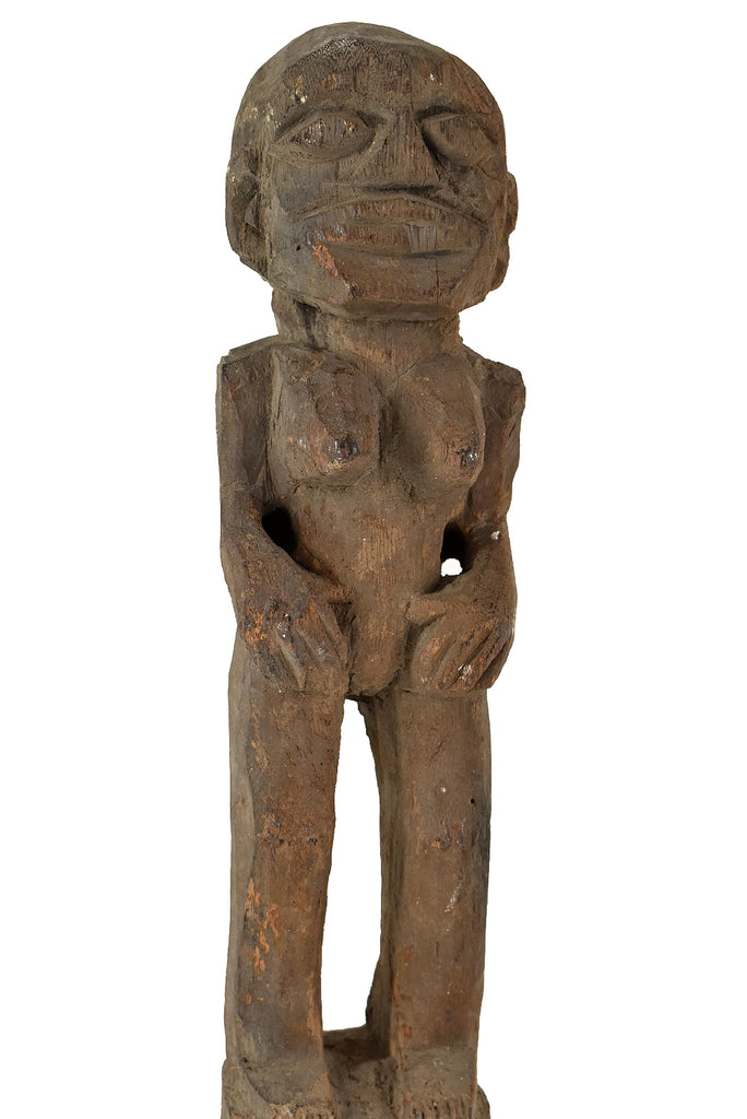 Luba Figural Staff Congo